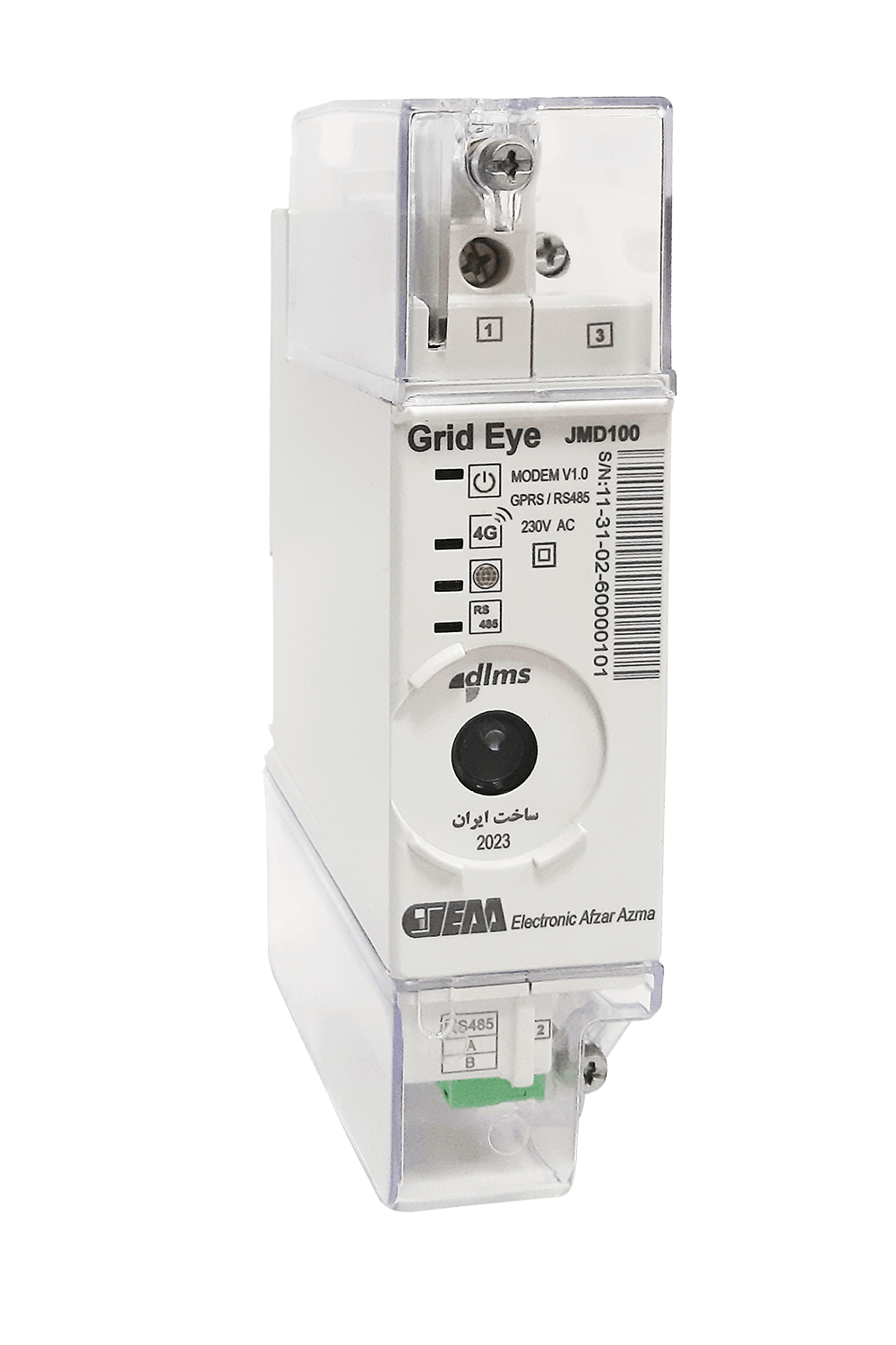 LTE/GPRS-RS485 Rail Modem Model: JMD 100